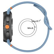Curea pentru smartwatch Samsung Galaxy Watch 8 40mm/ Watch 8 44mm / Watch 8 Classic - Quickfit din silicon- Roz neon