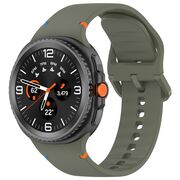 Curea pentru smartwatch Samsung Galaxy Watch 8 40mm/ Watch 8 44mm / Watch 8 Classic - Quickfit din silicon- Verde