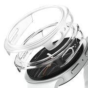 Husa pentru Samsung Galaxy Watch 8 40mm (set 2) - Ringke Slim Case - Clear / Alpine Clear