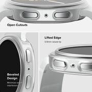 Husa pentru Samsung Galaxy Watch 8 Classic (set 2) - Ringke Slim - Clear / Alpine Clear