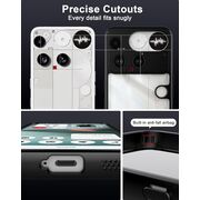 Husa pentru Nothing Phone (3) compatibila MagSafe, cu protectie lentile, Anti-Scratch, Anti-Fingerprint, Anti-Oil, Never-Yellow, transparent / negru