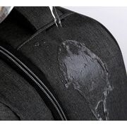 Rucsac UrbanSafe Pro 15.6" pentru laptop / tableta cu Sistem Anti-Furt, Port USB si Design Geometric Impermeabil – Alegerea Ideala pentru Oraa, Calatorii sau Birou - negru