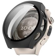 Set de Protecție 360° pentru Huawei Watch 5 42mm – Carcasa cu protectie ecran, Claritate HD, Design Elegant - Negru