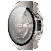 Set de Protecție 360° pentru Huawei Watch 5 46mm – Carcasa cu protectie ecran, Claritate HD, Design Elegant - Transparent