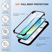 Set 360: Husa cu folie integrata pentru  Samsung Galaxy A17 Protectie 360 fata / spate - Mov