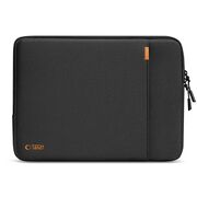 Husă Premium Antishock pentru Laptop sau Tabletă 11–13”, Design Slim, Compartiment Accesorii, Protecție Triplă, Ușoară și Elegantă – Compatibilă MacBook Air, iPad Pro, Lenovo, ASUS, HP, Dell, negru