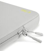 Husă Premium Laptop 13–14” cu Protecție Triplă, Compartiment Accesorii și Design Slim – Compatibilă cu MacBook, ASUS, Lenovo, HP, Dell, gri