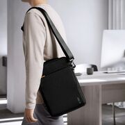 Geantă Business Premium pentru Laptop 13 - 14” cu Protecție CornerArmor, Curea Reglabilă și Compartimente Multiple – Ideală pentru MacBook, ASUS, Lenovo, HP, Dell