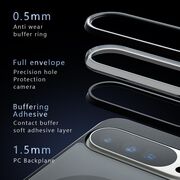 Husa pentru Google Pixel 10 Pro XL cu protectie lentile, Anti-Scratch, Anti-Fingerprint, Anti-Oil, Never-Yellow - negru mat