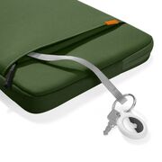 Husă Premium Laptop 13–14” cu Protecție Triplă, Compartiment Accesorii și Design Slim – Compatibilă cu MacBook, ASUS, Lenovo, HP, Dell, verde
