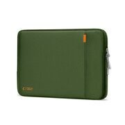 Husă Premium Laptop 13–14” cu Protecție Triplă, Compartiment Accesorii și Design Slim – Compatibilă cu MacBook, ASUS, Lenovo, HP, Dell, verde