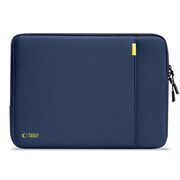 Husă Premium Laptop 13–14” cu Protecție Triplă, Compartiment Accesorii și Design Slim – Compatibilă cu MacBook, ASUS, Lenovo, HP, Dell, navy blue