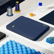 Husă Laptop Premium 15–16” cu Protecție Triplă, Compartiment Accesorii și Design Slim – Compatibilă cu MacBook, ASUS, Lenovo, HP, navy blue