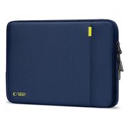 Husă Laptop Premium 15–16” cu Protecție Triplă, Compartiment Accesorii și Design Slim – Compatibilă cu MacBook, ASUS, Lenovo, HP, navy blue