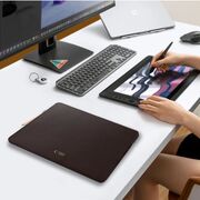 Husă Laptop 15-16” Sleeve Elegance – Design Slim din Piele Ecologică, Căptușeală Fleece, Protecție Premium, Compatibilă MacBook, Lenovo, ASUS, Dell, HP, chocolate