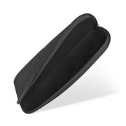 Husă Laptop Fluffy 13-14” – Design Soft Premium, Interior Plusat, Compartiment Accesorii, Protecție Antișoc – Compatibilă cu MacBook, Lenovo, ASUS, Dell, negru
