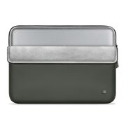 Husă Laptop Premium 13–14” pentru MacBook, Lenovo, ASUS – Design Slim, Interior Căptușit, Compartiment Accesorii, Protecție Completă la Șocuri și Zgârieturi, verde