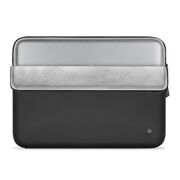 Husă Laptop Premium 13–14” pentru MacBook, Lenovo, ASUS – Design Slim, Interior Căptușit, Compartiment Accesorii, Protecție Completă la Șocuri și Zgârieturi, negru