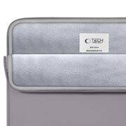 Husă Laptop Premium 13–14” pentru MacBook, Lenovo, ASUS – Design Slim, Interior Căptușit, Compartiment Accesorii, Protecție Completă la Șocuri și Zgârieturi, gri