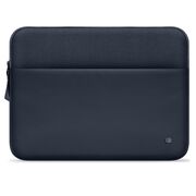 Husă Laptop Premium 13–14” pentru MacBook, Lenovo, ASUS – Design Slim, Interior Căptușit, Compartiment Accesorii, Protecție Completă la Șocuri și Zgârieturi, navy blue