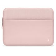 Husă Laptop Premium 13–14” pentru MacBook, Lenovo, ASUS – Design Slim, Interior Căptușit, Compartiment Accesorii, Protecție Completă la Șocuri și Zgârieturi, roz