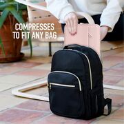 Husă Laptop Premium 13–14” pentru MacBook, Lenovo, ASUS – Design Slim, Interior Căptușit, Compartiment Accesorii, Protecție Completă la Șocuri și Zgârieturi, roz