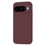 Husa pentru  Google Pixel 10 Pro / Pixel 10 Liquid Silicone, subțire, captusita cu microfibra, anti amprentă, protectie cameră foto, Bordeaux