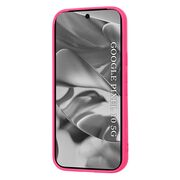 Husa pentru  Google Pixel 10 Pro / Pixel 10 Liquid Silicone, subțire, captusita cu microfibra, anti amprentă, protectie cameră foto, Fucsia