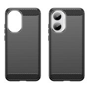 Husa pentru Poco F7 Carbon Liquid Silicone, Negru