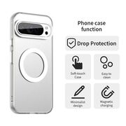 Husa premium pentru  Google Pixel 10 Pro / Pixel 10 VivaShell Fusion compatibila MagSafe, Anti-Shock - Protectie Avansata Display & Camera - Design Slim și Elegant - Alb