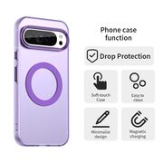 Husa premium pentru  Google Pixel 10 Pro / Pixel 10 VivaShell Fusion compatibila MagSafe, Anti-Shock - Protectie Avansata Display & Camera - Design Slim și Elegant - Mov