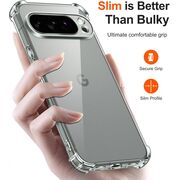 Husa pentru Google Pixel 10 Pro XL Anti-Shock, reinforced 4 corners, clear