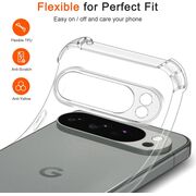 Husa pentru Google Pixel 10 Pro XL compatibila MagSafe Anti-Shock 1.5mm reinforced 4 corners - clear