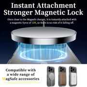 Huse pentru iPhone 17 Pro Max compatibila MagSafe - Crystal Clear Back Series Anti-Shock 1.5mm - transparent