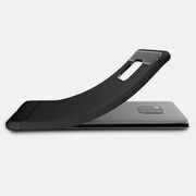 Husa pentru Huawei Mate 20 Pro - Techsuit Carbon Silicone - Black