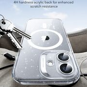 Husa pentru iPhone 17 - ESR Classic Hybrid HaloLock - Clear Shimmer