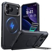 Husa pentru iPhone 17 Pro - ESR Cyber Armor Kickstand - Black