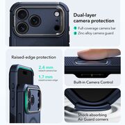 Husa pentru iPhone 17 Pro - ESR Cyber Armor Kickstand - Blue