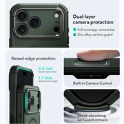Husa pentru iPhone 17 Pro Max - ESR Cyber Armor Kickstand - Green
