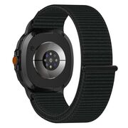 Curea pentru Samsung Galaxy Watch 8 40mm / Watch 8 44mm / Watch 8 Classic material textil, ajustabila, aerisita, design modern - negru