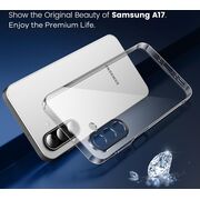 Husa pentru Samsung Galaxy A17 5G, Anti-Shock 1.5mm, cu protectie lentile, Transparent