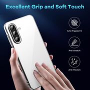 Husa pentru Samsung Galaxy A17 5G, Anti-Shock 1.5mm, cu protectie lentile, Transparent