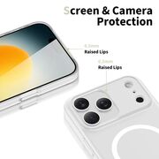 Husa pentru iPhone 17 Pro SlimCore Compatibila MagSafe - Protectie inteligenta, Estetica minimalista - frosted - transparent mat