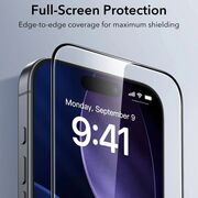 Folie pentru iPhone 17 (set 3) - ESR Tempered Glass UltraFit - Clear