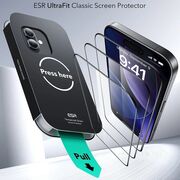 Folie pentru iPhone 17 (set 3) - ESR Tempered Glass UltraFit - Clear