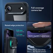 Husa pentru iPhone 17 Air - ESR Classic Hybrid HaloLock - Clear Black