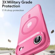 Husa pentru iPhone 17 Air - ESR Classic Hybrid HaloLock - Frosted Pink