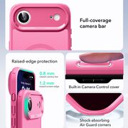 Husa pentru iPhone 17 Air - ESR Classic Hybrid HaloLock - Frosted Pink