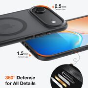 Husa pentru iPhone 17 Air - Torras Guardian Magnetic Series - Black