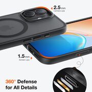 Husa pentru iPhone 17 - Torras Guardian Magnetic Series - Black